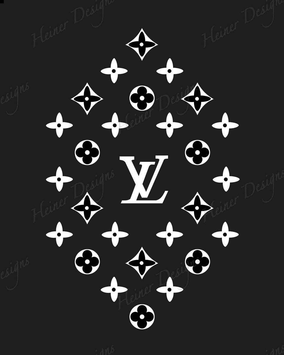 Download Bling Pattern Louis Vuitton Phone Wallpaper